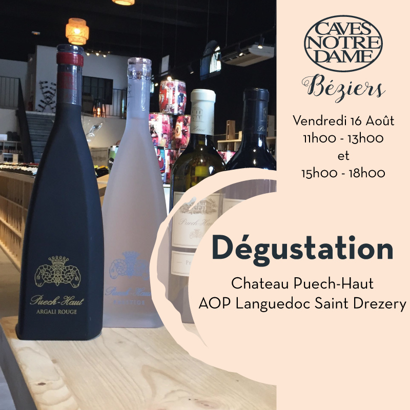 Château Puech-Haut – AOP Languedoc Saint Drezery