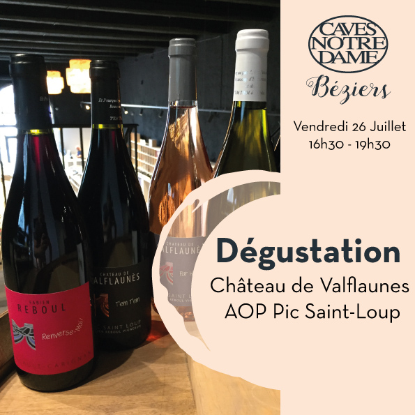 Château de Valflaunes – Aop Pic Saint-Loup