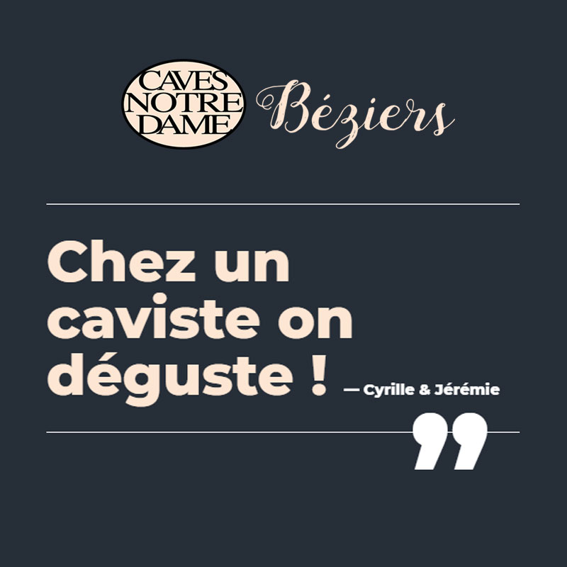 Chez un caviste, on déguste!
