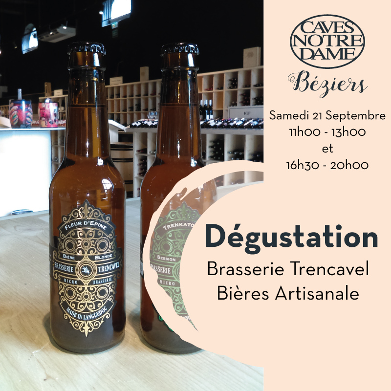 Dégustation Bières Artisanale Trencavel