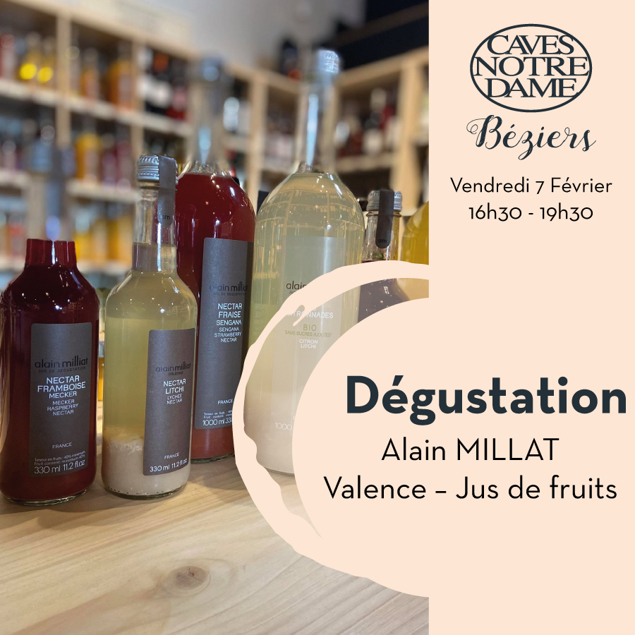 Alain Milliat – Jus de fruits