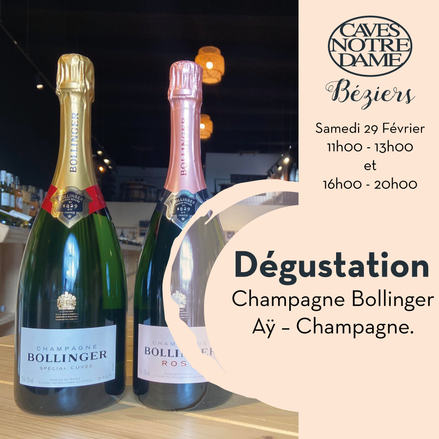 Champagne Bollinger – Aÿ – Champagne.