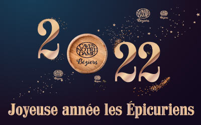 Belle et heureuse année 2022: qu’elle soit joyeuse, sereine, apaisée, et évidemment arrosée!!!
