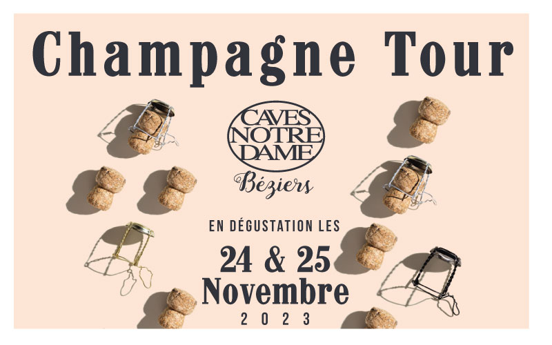 Champagne Tour Béziers