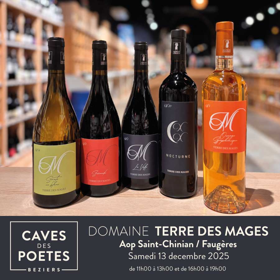 Domaine Terre des Mages- Saint-Genies de Fontedit Leslie et Laurent Melchor