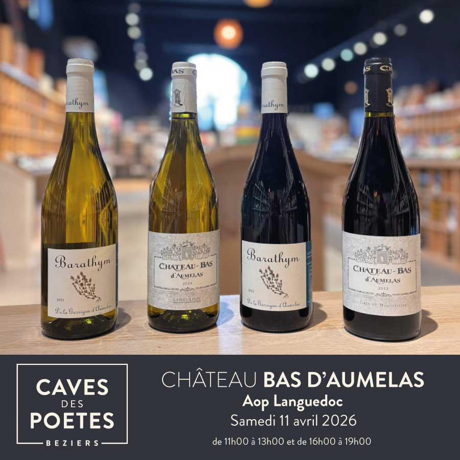 Château Bas d’Aumelas – Aumelas- Jean-Philippe et Geoffroy d'Albenas