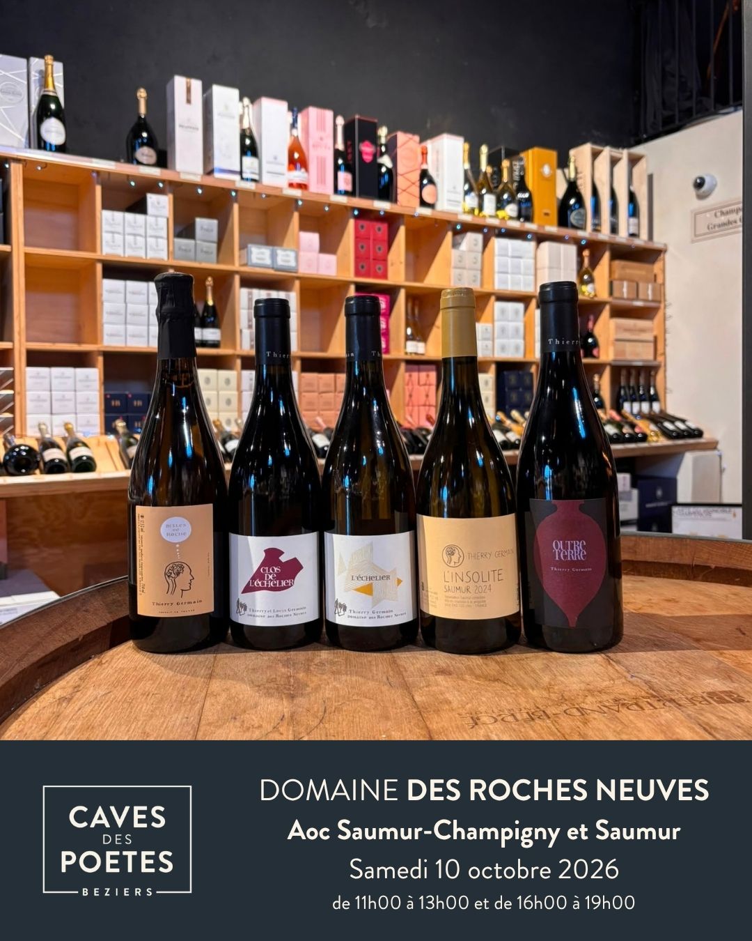 Domaine des Roches Neuves – Thierry & Louis Germain – Varrains