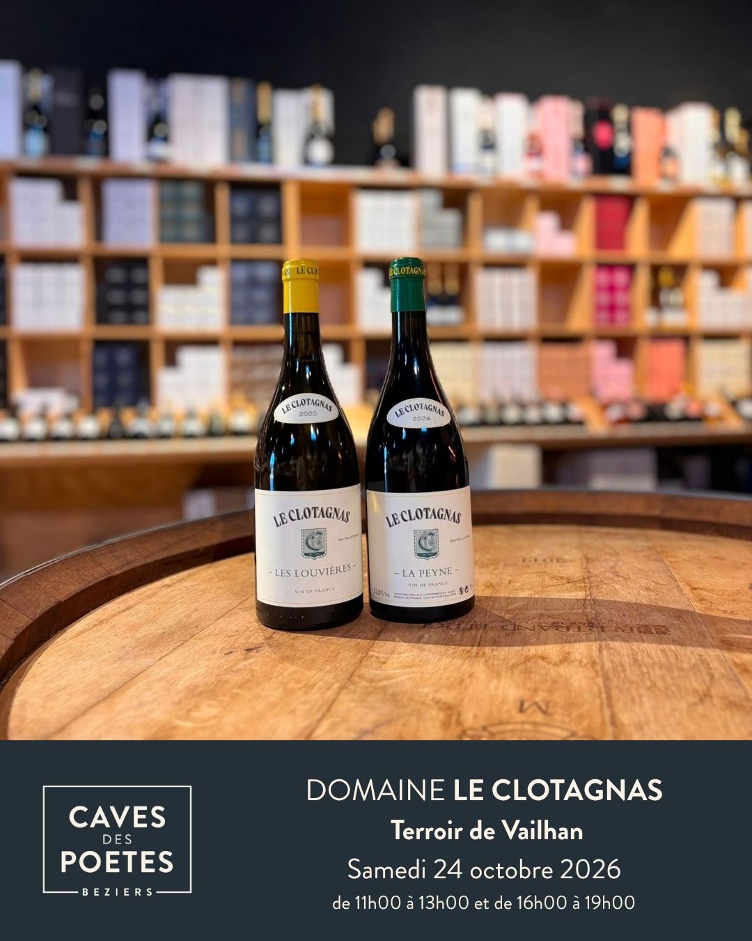 Domaine Clotagnas – Cédric Benoit – Vailhan